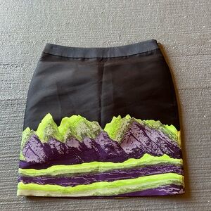 Alexander Wang Women's Black Space Mountain-Print